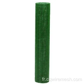 Mesh 25x25 mm en vinyle en vinyle vert en vinyle